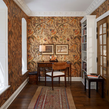 Charming Hallway Work Space