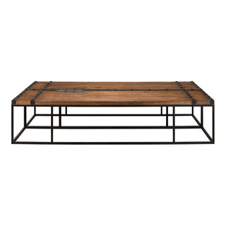 Antique Door Coffee Table Extra Large Size Reclaimed Wood - Industrial ...