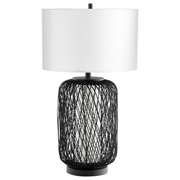 Nexus Table Lamp, Pewter