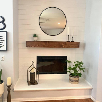Shiplap Fireplace
