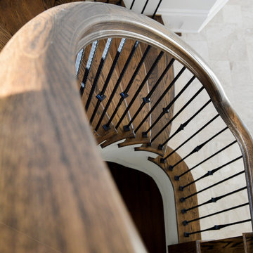 Project #34 | Elegant European Iron & Wood Staircase