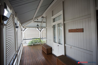 Traditional balcony in Brisbane.