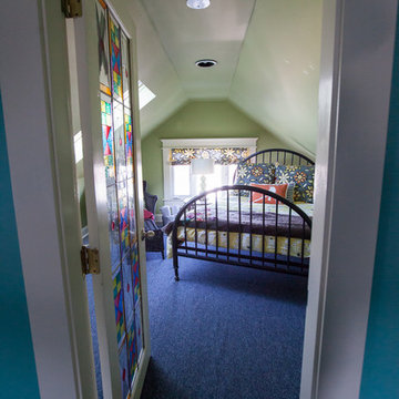 Remodeled 3rd floor attic space