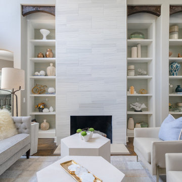 Transitional Living Room