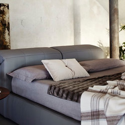 Tower Upholstered Storage Bed - Platform Beds