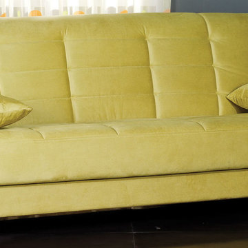 Vegas Convertible Sofa Sleeper | Rainbow Green