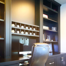Black Built-in Trophy Desk - Products