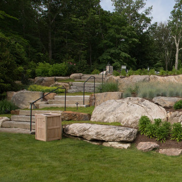 Hillside Issues? Set Boulders, Create Steps & Plant!