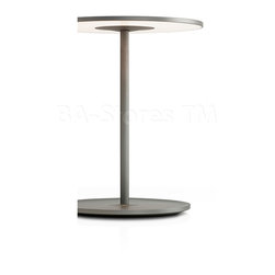 Circa Table Lamp with ABS Shade in Graphite - Table Lamps