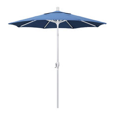 California Umbrella 7.5' Market Patio Umbrella, Frost Blue