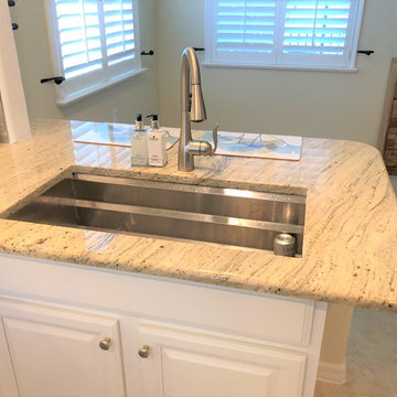 Heritage Bay Dining Wall Removal, New Backsplash and Countertops