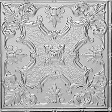2'x2' Victorian Tin Ceiling Tile, Set of 20