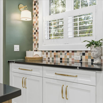 Contemporary Kitchen & Primary Bathroom Remodel Wilmington, NC