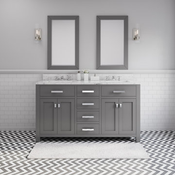 Madison Cashmere Grey Bathroom Vanities