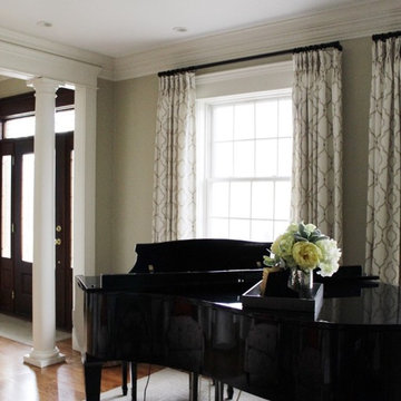Traditional Piano Room