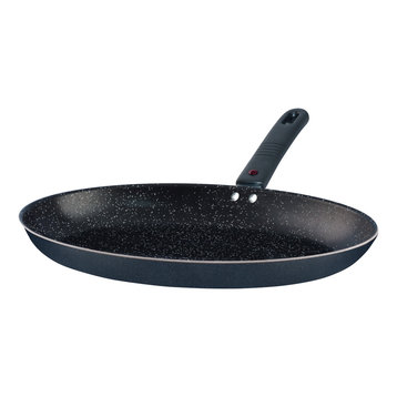 Black Oval Fish Pan