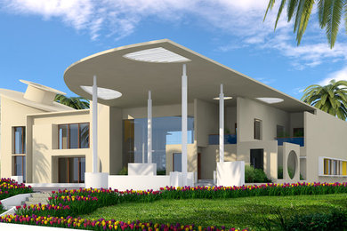 Villa under construction @ kerala (www.ideacentrearchitects.com)
