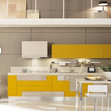 Modern Italian Custom Made Kitchens by LUBE
