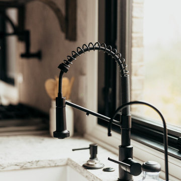 Growing family needs a functional, beautiful kitchen for everyday life.