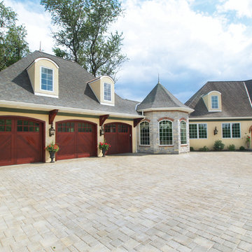 French Provincial Carriage House Addition