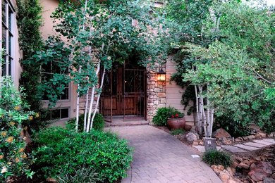 Inspiration for a timeless exterior home remodel in Phoenix