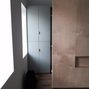 walk-through closet cabinet
