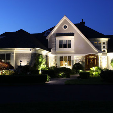 A Festive Lit Home of Color