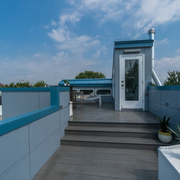 Roof Deck on Historic Row House