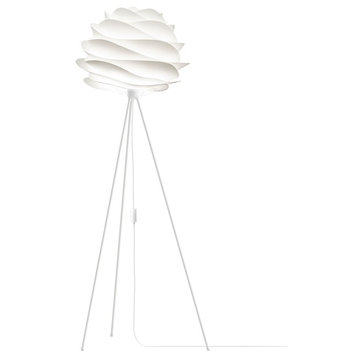 Carmina 60" Tripod Floor Lamp, White