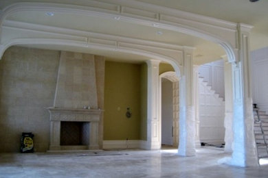 Example of a classic home design design in Jacksonville