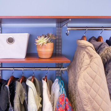 Entryway and Mudroom Organization | Organized Living freedomRail