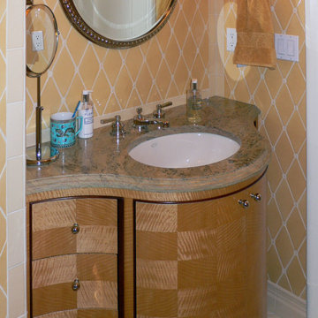 French Art Deco inspired custom vanity