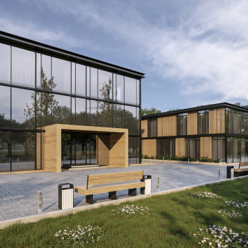 School 3D Rendering