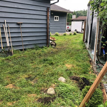 1000 SF Composite deck + 200'+ fencing+ concrete pad and wall