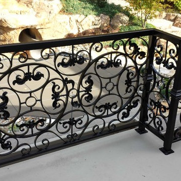 Decorative Exterior Railing