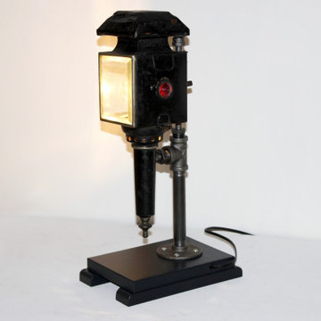 Electrified Vintage Carriage Lantern