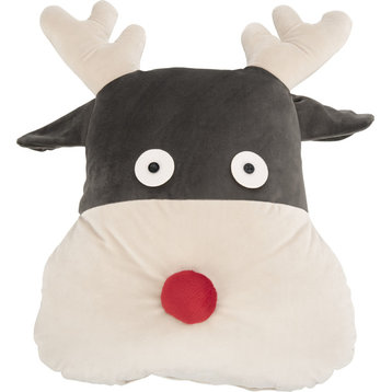 Reno Reindeer Pillow - Assorted