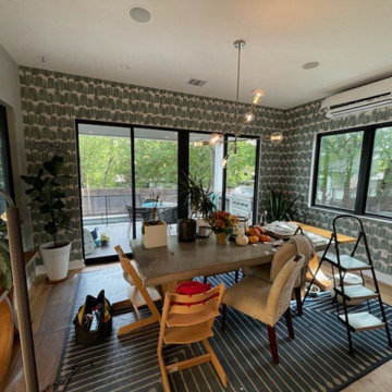 Dining Room wallpaper installation Irvine, CA
