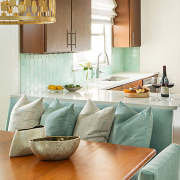Classic + Transitional + Retro Kitchen