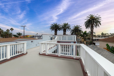 Inspiration for a coastal home design remodel in Orange County