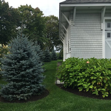 Carriage house landscape