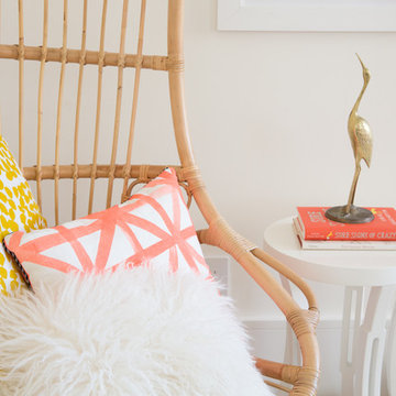 Girly glam teen bedroom