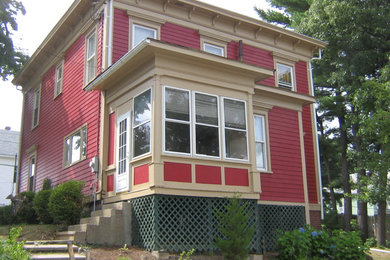 Inspiration for an exterior home remodel in Boston
