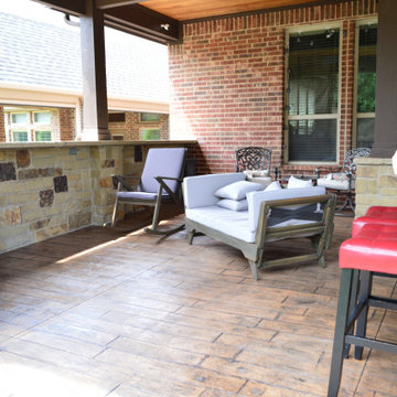 Tarrant County TX Covered Patio