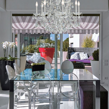 Imperial Collection 12-Light 27" Polished Chrome Chandelier with Hand Polished C