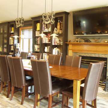 Dinning Room Hutch Cabinetry