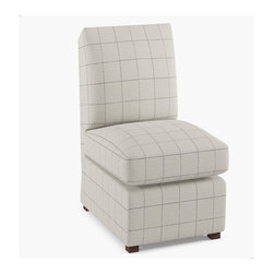Petite Slipper Chair - Armchairs And Accent Chairs