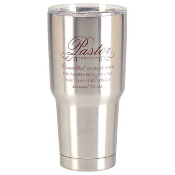 Tumbler, Pastor Committed, 30oz