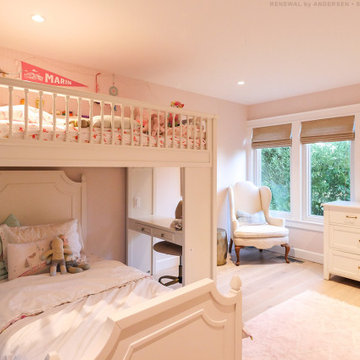 New White Picture Windows in Delightful Bedroom - Renewal by Andersen San Franci
