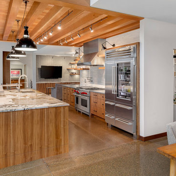 Bull Mountain Contemporary Kitchen